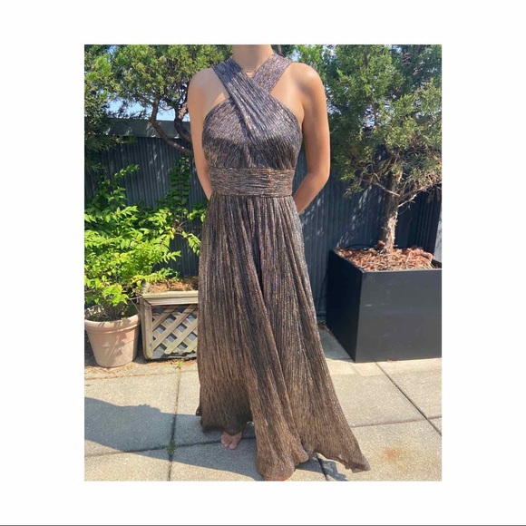 Calvin Klein Dresses & Skirts - Gold sparkly Calvin Klein Dress